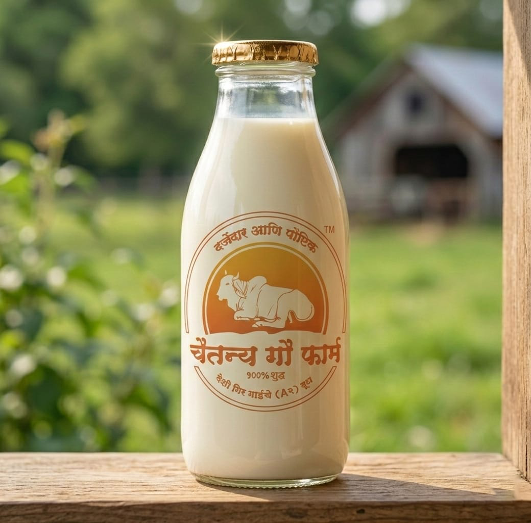 Desi Gir Cow A2 Milk