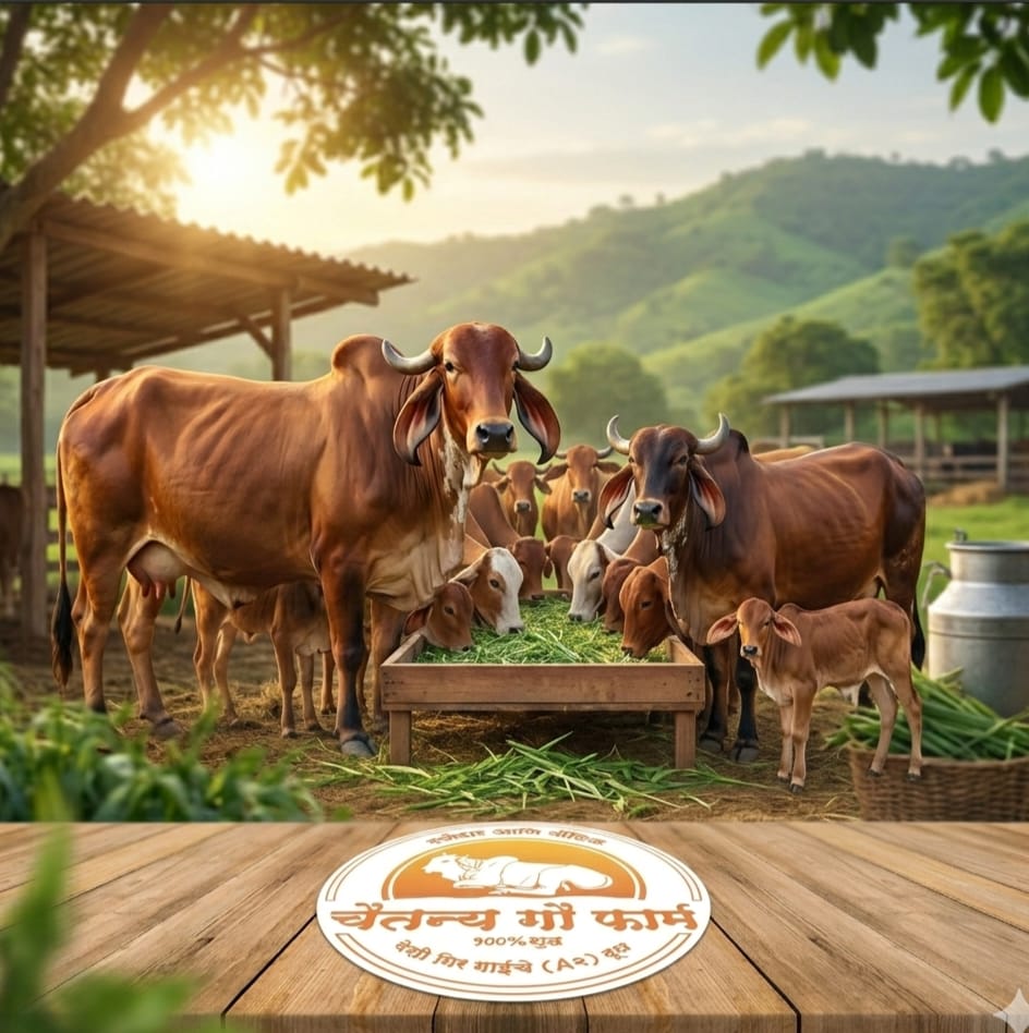 Chaitanya Gau Farm Banner 2