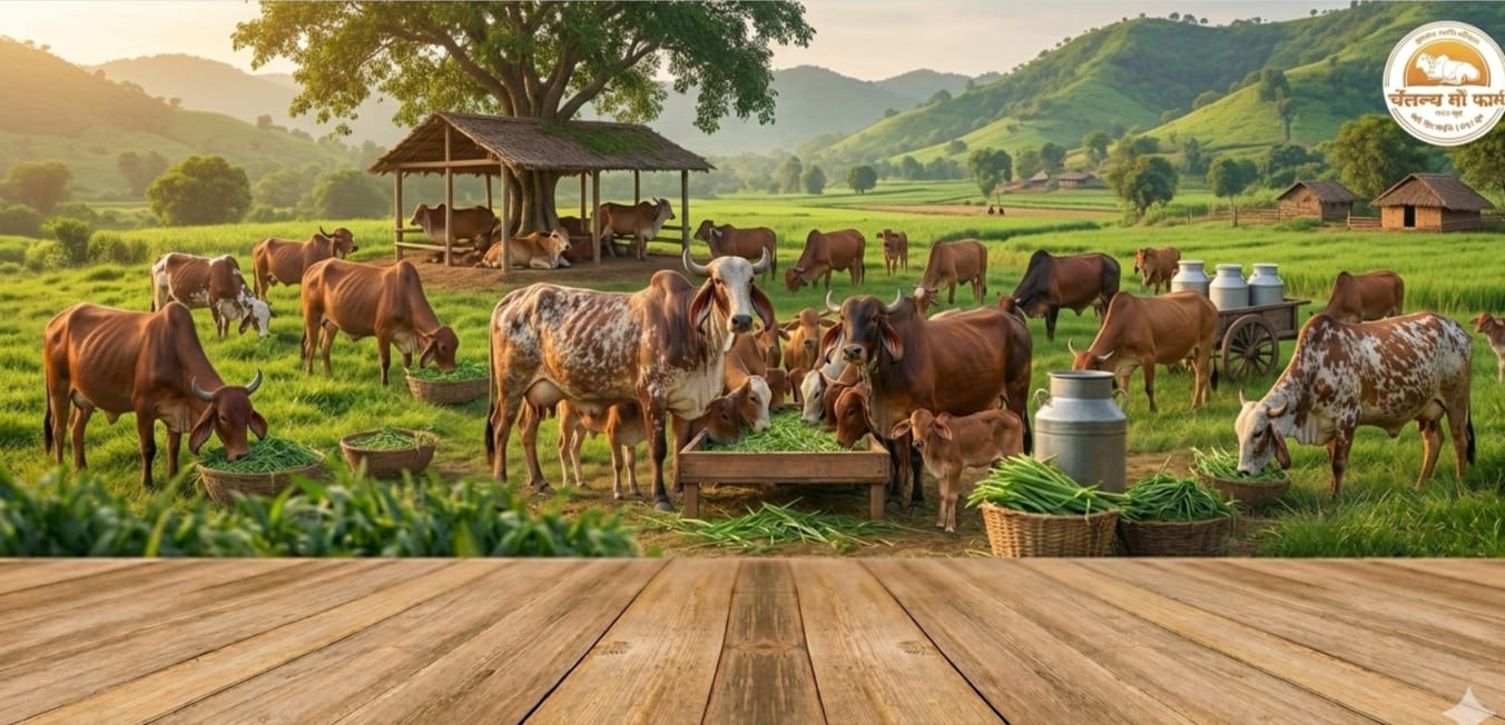 Chaitanya Gau Farm Banner 1