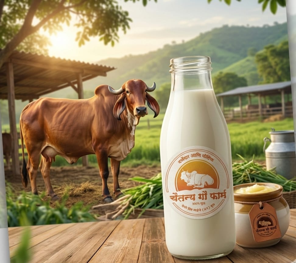 Chaitanya Gau Farm Banner 3