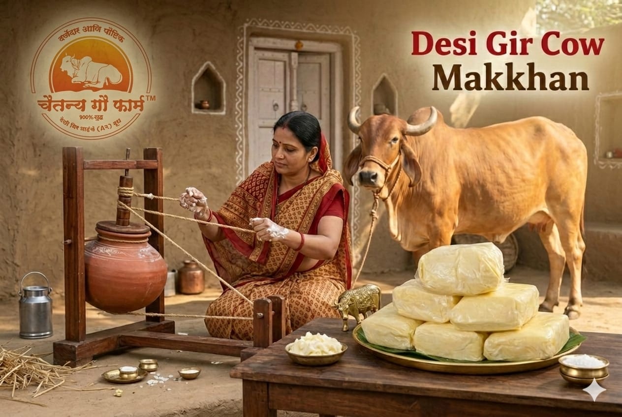 Desi Gir Cow Makkhan